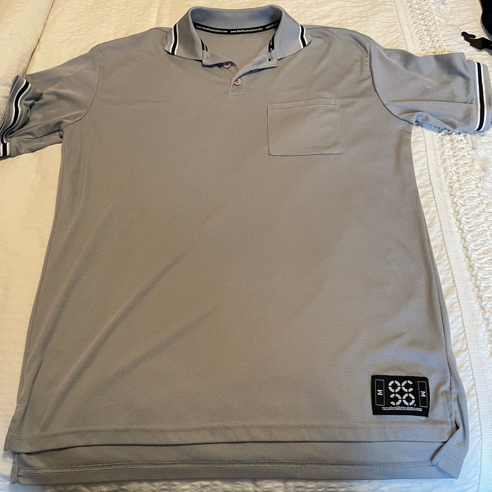 Gray Umpire Shirt Medium